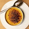 El cooksnap de Chef Diosa cuando hizo Creme Brulee.