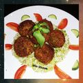 کوک اسنپ میس معصوم بعد از امتحان کردن کوفته بادمجان ایتالیایی.