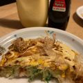 Naomi's cooksnap of when they made Okonomiyaki.