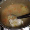 El cooksnap de Angelita paz cuando hizo Consomé de pollo.