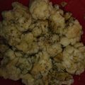 El cooksnap de Rebeca Moreno Hinojosas cuando hizo Coliflor al ajoarriero (Thermomix).