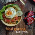 Cooksnap Lily Suryani Mohd Ali semasa beliau membuat Nasi Goreng Sos Korea Adabi.