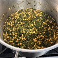 El cooksnap de Josué cuando hizo Espinacas con garbanzos estilo sevillano.