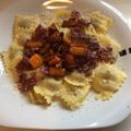 El cooksnap de ni.uman cuando hizo Raviolis con jamón y zanahoria.