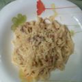 Cooksnap dari Natasya Lawrencia untuk resep Fettucini carbonara sosis
