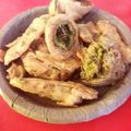 Meena rathi का कुकस्नैप जब उन्होंने मिर्ची के पकौड़े (mirchi ke pakode recipe in Hindi) बनाया था।