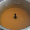 El cooksnap de Raquel Belvis cuando hizo Crema de calabaza y zanahoria en Monsieur Cuisine.