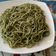 El cooksnap de Teresita Feliz cuando hizo Fideos con pesto de perejil.