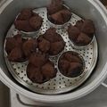 Cooksnap dari Puspita Imani untuk resep Brownies Kukus Mekar 100% ANTI gagal Ny.Liem