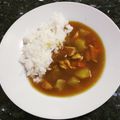El cooksnap de Iralur cuando hizo Curry japonés.