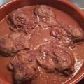 El cooksnap de Xus cuando hizo Carrilleras de cerdo guisadas al vino tinto.