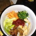 Cooksnap dari irin sudjono untuk resep Bimbibap (비빔밥)a.k.a nasi campur korea