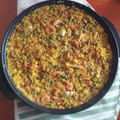 El cooksnap de pmago cuando hizo Paella de marisco.