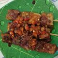 Cooksnap dari Dapur Farra Annafia Aminu untuk resep Sate tempe #maree