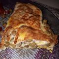 El cooksnap de Mika Noguera cuando hizo Omelette de arvejas.