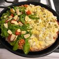 El cooksnap de Karina Della Penna cuando hizo Masa para pizza con harina integral.