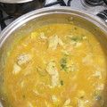El cooksnap de Aura Cardenas cuando hizo Pollo en salsa Strogonoff.