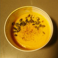 El cooksnap de Maria cuando hizo Crema de calabaza.