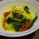 Cooksnap ali zuraina semasa beliau membuat Masak Lemak Pucuk Keledek, Bayam Kecil Bersama Ubi.