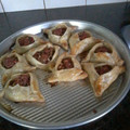 El cooksnap de Alicia Darrupe. cuando hizo Empanadas árabes facilísimas.