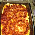 Cooksnap de Pepsie_et_la_familia sur la recette Lasagnes à la bolognaise et béchamel