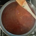 El cooksnap de Manya Morgana cuando hizo Salsa para pizza.