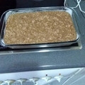 El cooksnap de Corina Buga cuando hizo Bizcocho mágico de cacao.