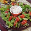 Cooksnap από dcroula στη συνταγή Σαλάτα χριστουγεννιάτικο στεφάνι
