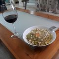 El cooksnap de Francisco Laguna cuando hizo Trigo Sarraceno tres delicias vegano.