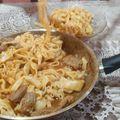 El cooksnap de Angi cuando hizo Fideos Caseros.