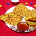  Mrinalini Sinha का कुकस्नैप जब उन्होंने मेंथी के परांठे  (Methi ke parathe recipe in hindi) बनाया था।