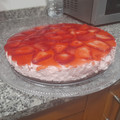 El cooksnap de Salva Palacios cuando hizo Tarta de mousse de fresa.