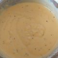 El cooksnap de Andrea Galván Rodríguez cuando hizo Salsa de queso cheddar para nachos.