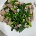 Wm💋 的 薑絲韭菜炒小卷 cooksnap