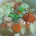 Cooksnap dari Dewi Fatimah Sulistiowati untuk resep Salmon Soup with Tofu