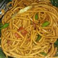 Cooksnap dari Lynha Abidin untuk resep Mie lidi atau mie gomak..maknyoss