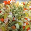 El cooksnap de astrid badia cuando hizo Ensalada de pasta de colores.