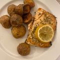 El cooksnap de Azu Lina cuando hizo Salmón a la manteca y limón.