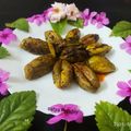 Satya Pandey का कुकस्नैप जब उन्होंने भरवा परवल (bharwa parwal recipe in Hindi) बनाया था।
