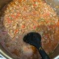 El cooksnap de Nachito Martinez cuando hizo 🍝 2.Tuco con carne picada y aromatizante natural.