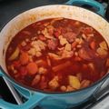 El cooksnap de crisha16 cuando hizo Guiso de mondongo (buseca).