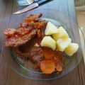 El cooksnap de mariel Alegre cuando hizo Bifes a la criolla súper rápido y fácil.
