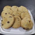 El cooksnap de Fernanda Merlan cuando hizo Galletitas crocantes con chips de chocolate.