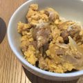 Makiko Tanaka's cooksnap of when they made Oyakodon! (Paternity Bowl because an egg comes out from a chicken, or a chicken comes out from an egg).
