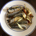 El cooksnap de Aurora Revenga Diaz cuando hizo Sardinas asadas en el horno, con cebolla roja y Kumato.