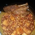Shamsiya Sani's cooksnap of when they made Yam and beans porridge with dry fish.