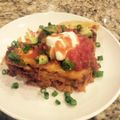 RenaeJackson34's cooksnap of when they made Mexican Lasagna.