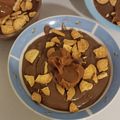 El cooksnap de Virginia Silva cuando hizo Crema de maicena de chocolate.