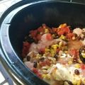 Carrie Renee Churchill-Stamper's cooksnap of when they made Crockpot Fiesta Chicken.