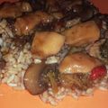 Kimberly's cooksnap of when they made Bourbon Chicken.